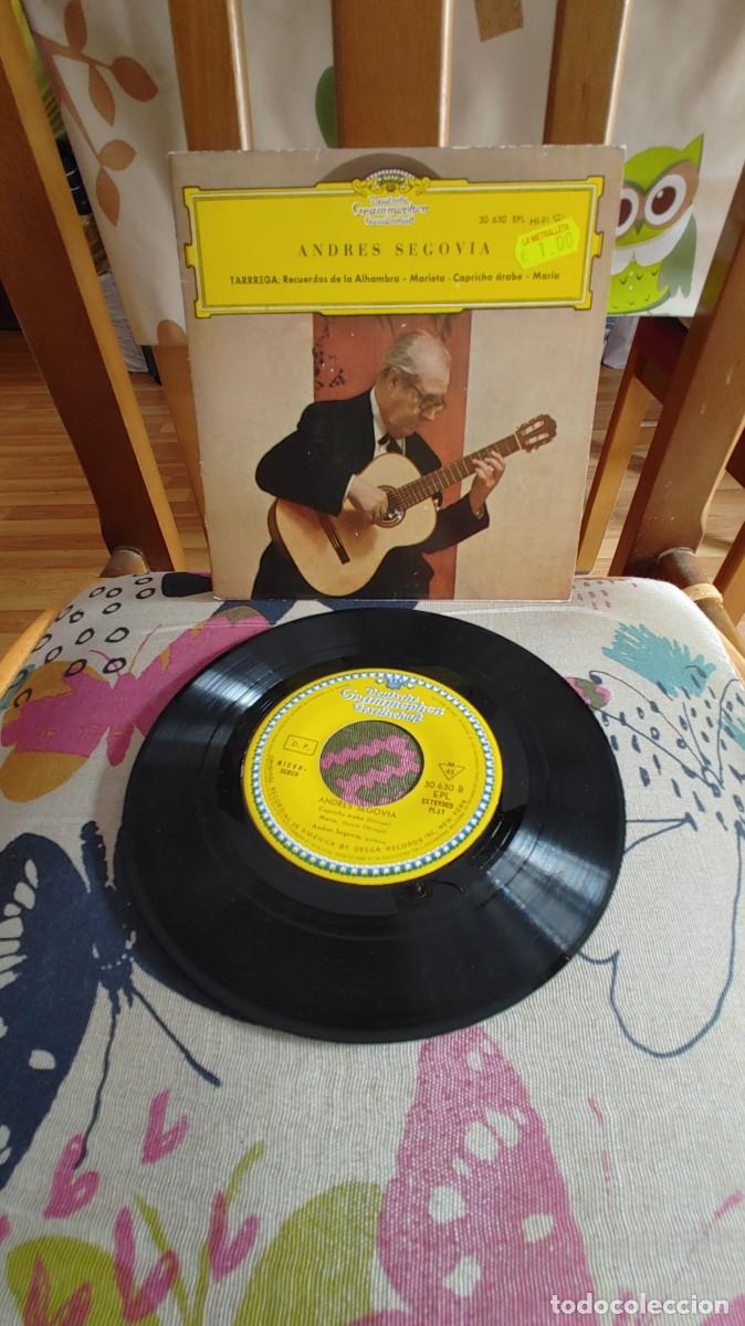 Discos de vinil: ANDRES SEGOVIA-EP RECUERDOS DE LA ALHAMBRA +3