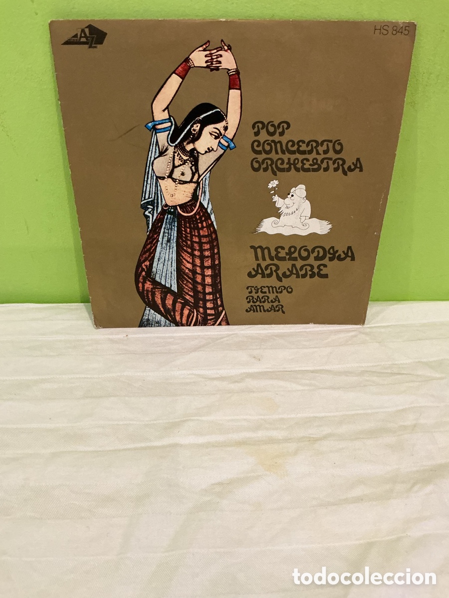 Disques de vinyle: POP CONCERTO ORCHESTRA &ndash; MELOD&Iacute;A &Aacute;RABE &ndash; SINGLE 1972