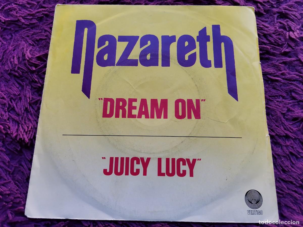 Discos de vinilo: Nazareth &ndash; Dream On Vinilo 7&rdquo; Single 1982 France 6000 838