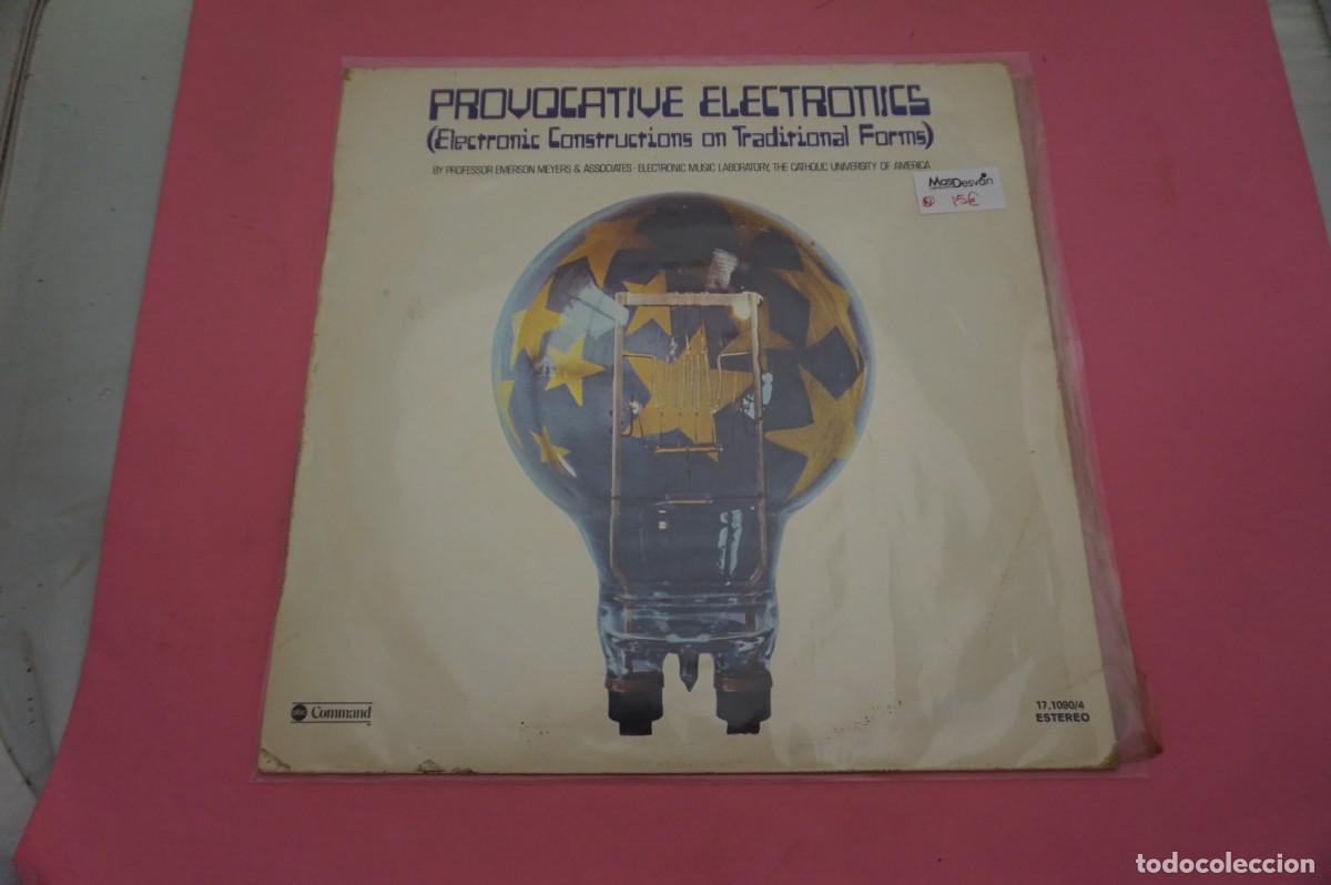 Disques de vinyle: LP - PRVOCATIVE ELECTRONICS - CONSTRUCCIONES ELECTRONICAS SOBRE FORMAS - VINILO EN EXCELENTE ESTADO