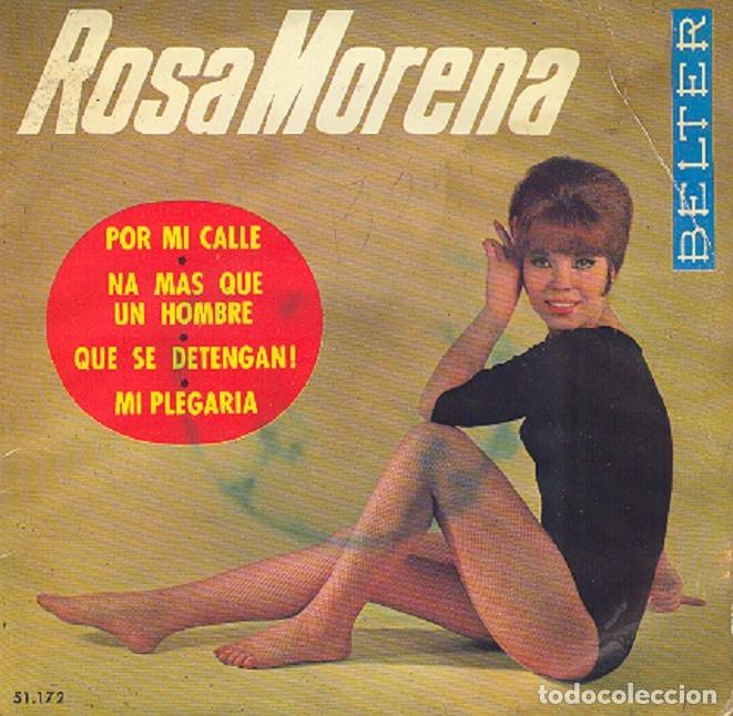 Disques de vinyle: Rosa Morena &ndash; Por mi calle; No m&aacute;s que un hombre; Mi plegaria + 1 &ndash; BELTER 51172 &ndash; 1965
