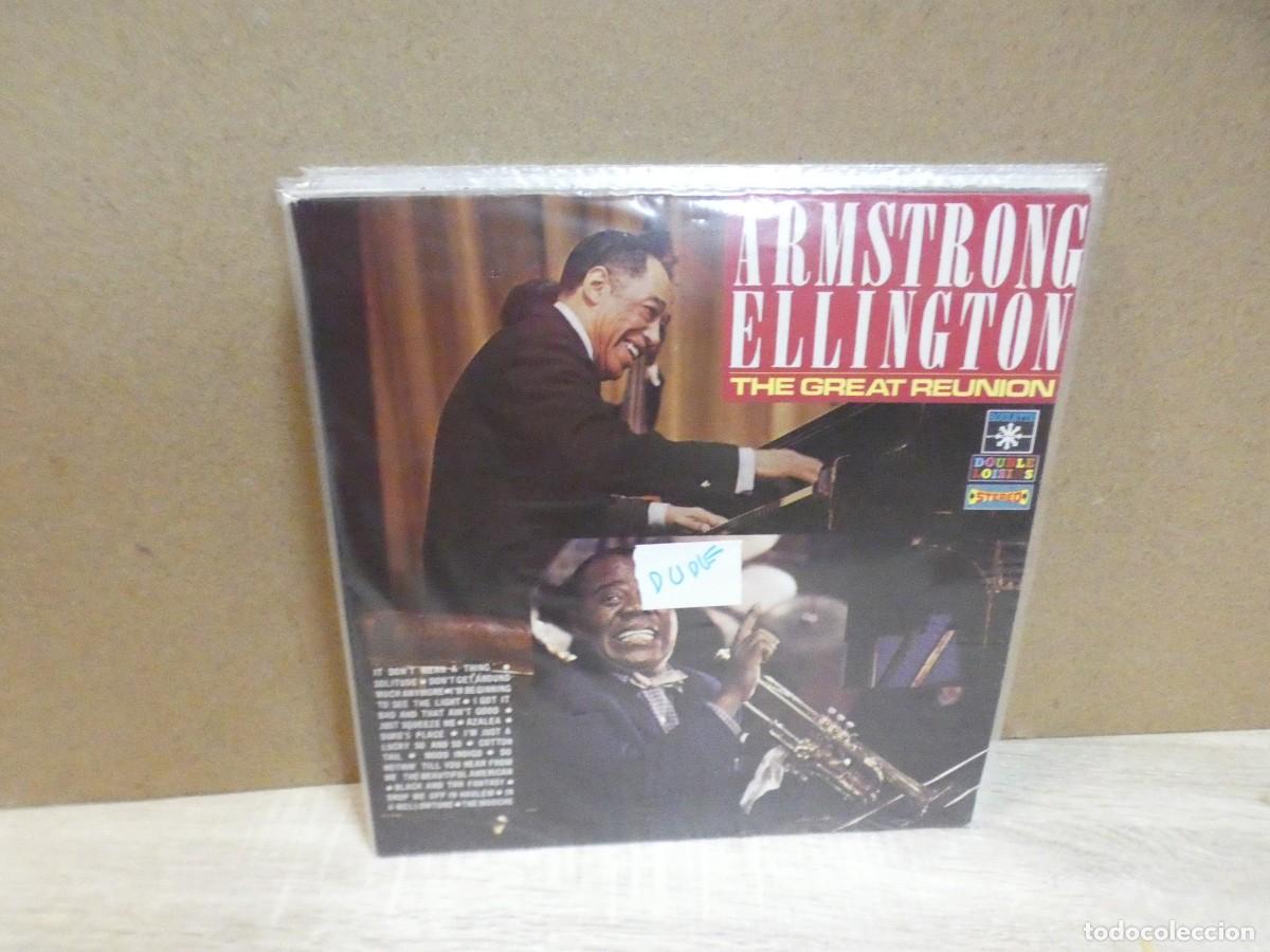 Vinyl records: ARKANSAS1980 BOXX801 VINILO BUEN ESTADO ARMSTRONG & ELLINGTON DOBLE