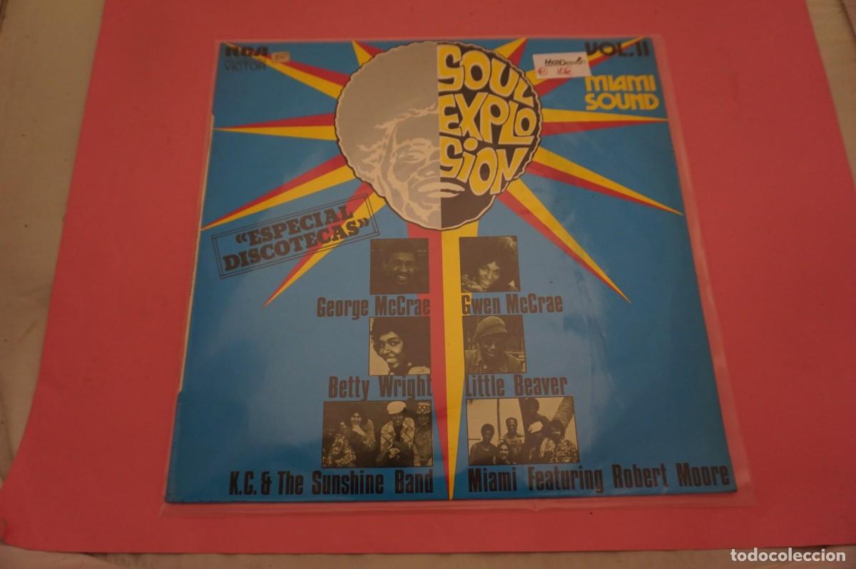 Disques de vinyle: LP - SOUL EXPLOSION - VOL. II - MIAMI SOUND - VINILO EN EXCELENTE ESTADO