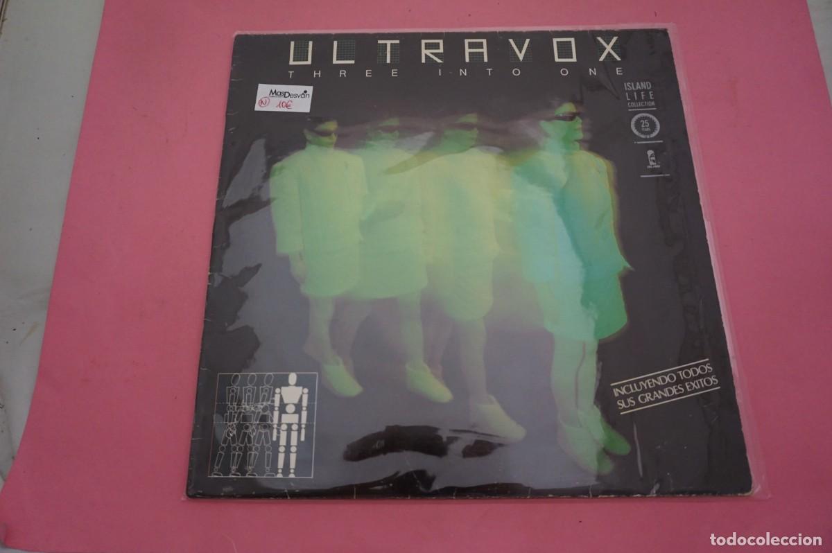 Disques de vinyle: LP - ULTRAVOX - THREE INTO ONE - VINILO EN EXCELENTE ESTADO