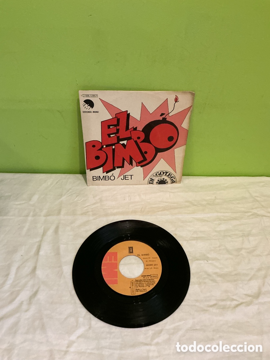 Discos de vinilo: BIMBO JET &ndash; EL BIMB&Oacute; &ndash; SINGLE 1974 - Foto 2