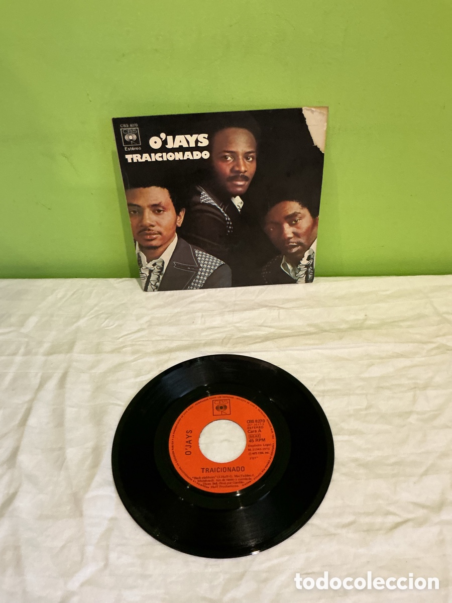 Discos de vinilo: O&rsquo;JAYS &ndash; TRAICIONADO &ndash; SINGLE CBS &ndash; 197 - Foto 2