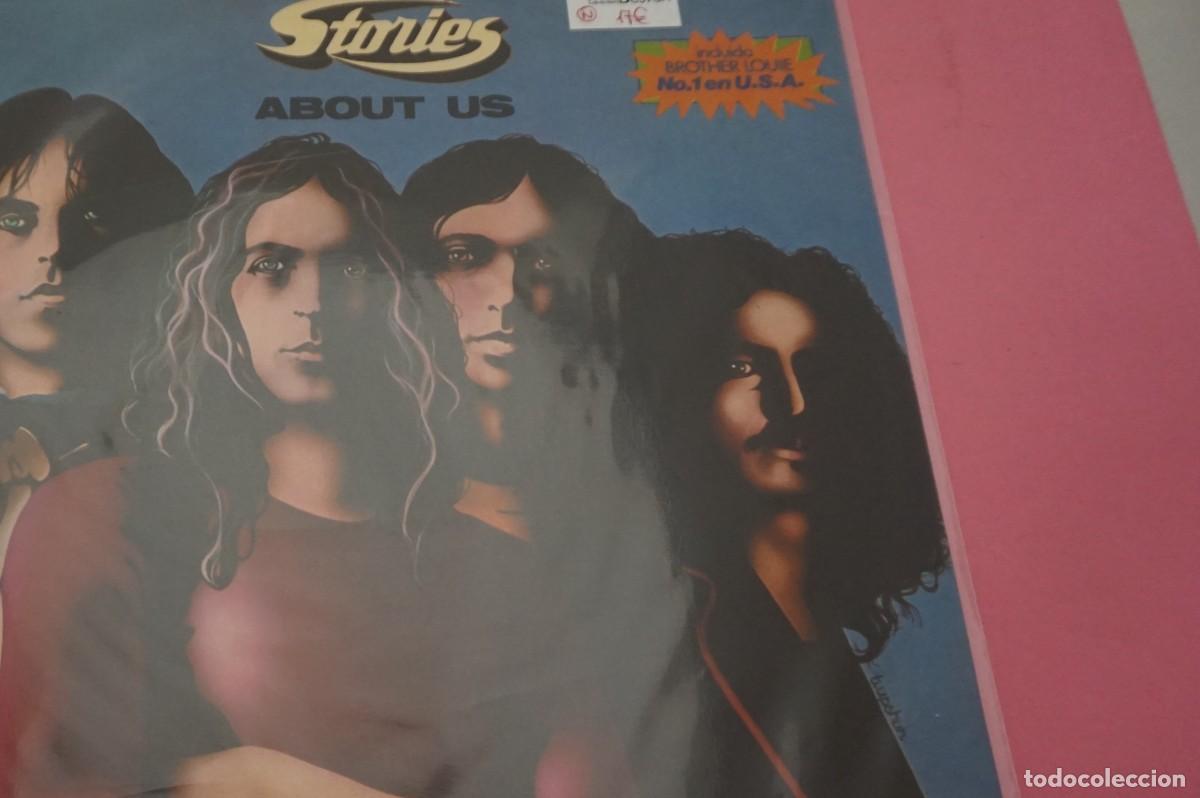 Discos de vinilo: LP/ STORIES - ABOUT US - VINILO EN EXCELENTE ESTADO - Foto 2