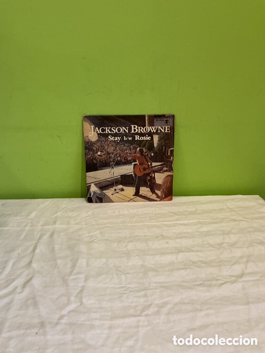 Discos de vinilo: JACKSON BROWNE &ndash; STAY / ROSIE &ndash; SINGLE &ndash; 1978 - Foto 5