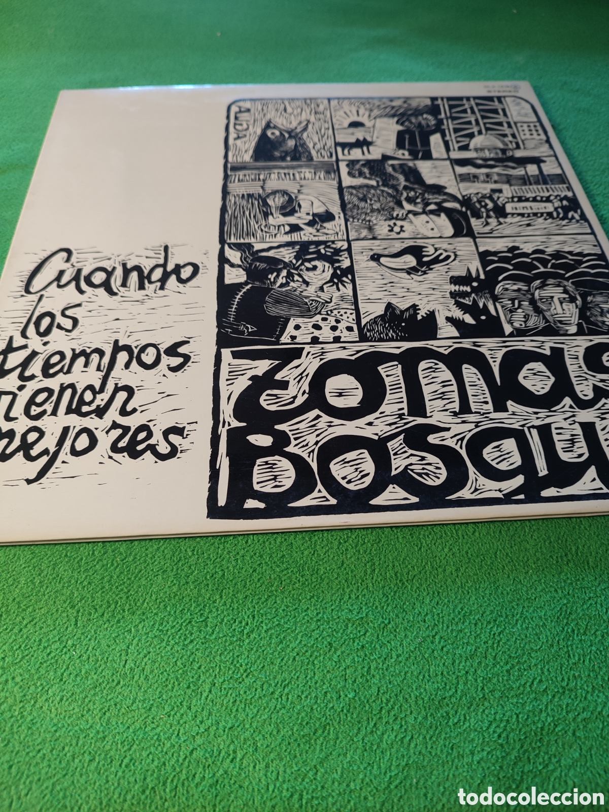 Discos de vinil: Tomas Bosque - Cuando los tiempos vienen mejores
