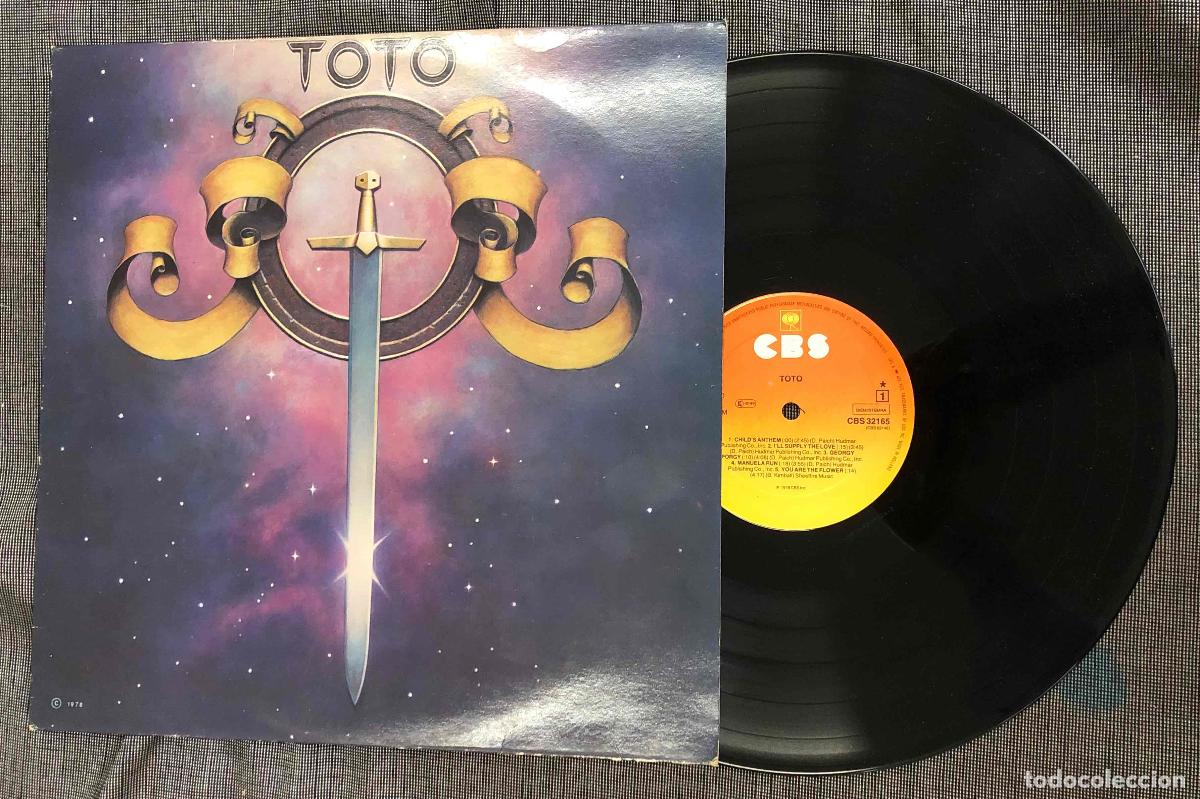 Vinyl records: LP TOTO. CBS HOLLAND 1978