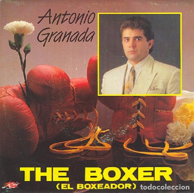 Discos de vinil: Antonio Granada &ndash; The Boxer; Sed de amar &ndash; JAZMIN S-536 (PROMO) &ndash; 1991