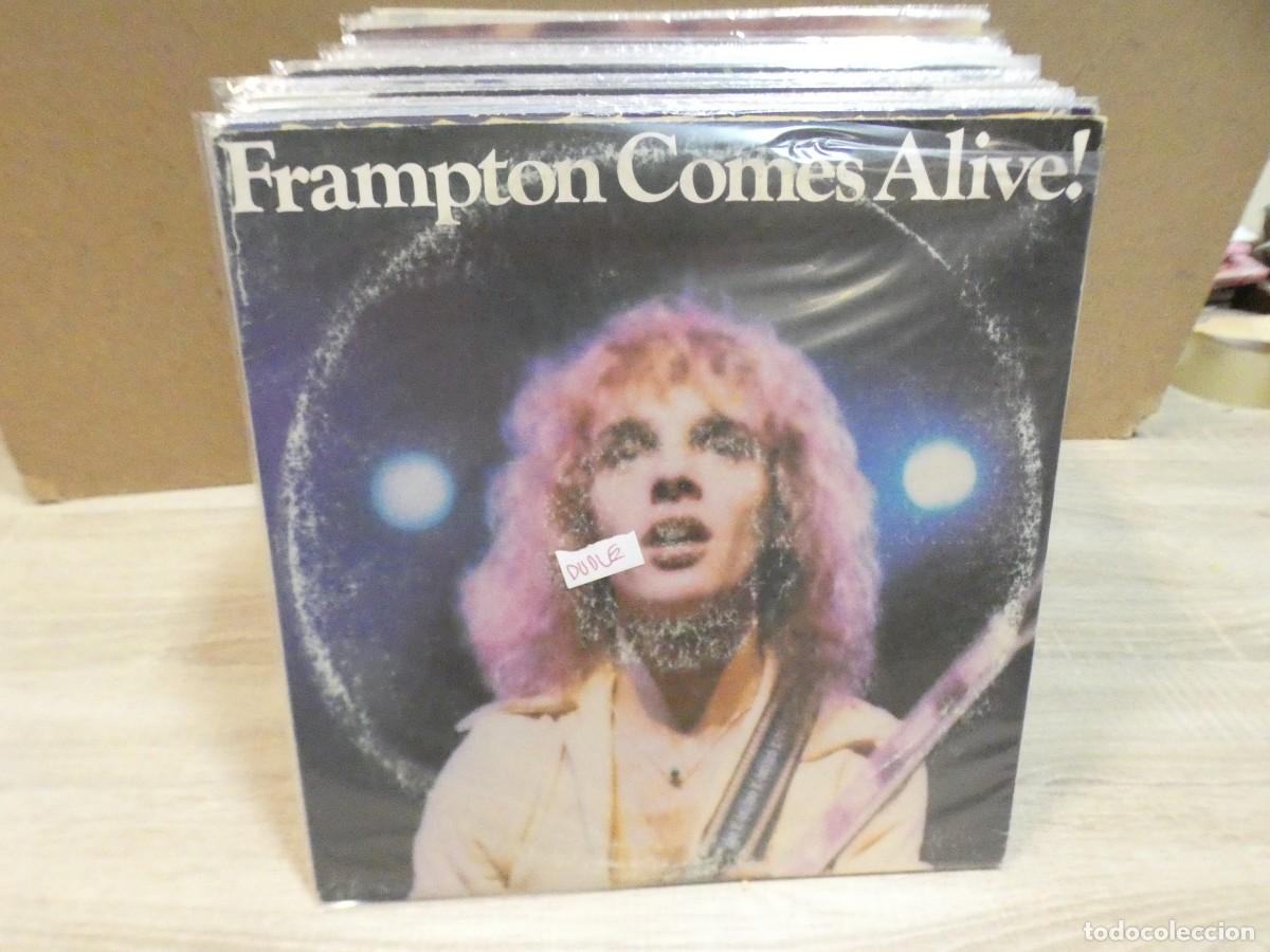 Vinyl records: ARKANSAS1980 PACC798 VINILO LEVE USO AUN CORRECTO FRAMPTON COMES ALIVE DOBLE