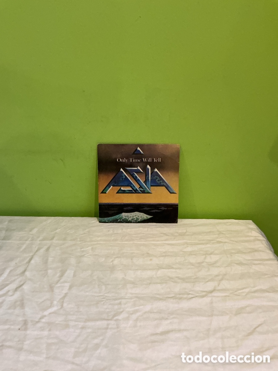 Discos de vinilo: ASIA &ndash; ONLY TIME WILL TELL &ndash; SINGLE &ndash; 1982 - Foto 5