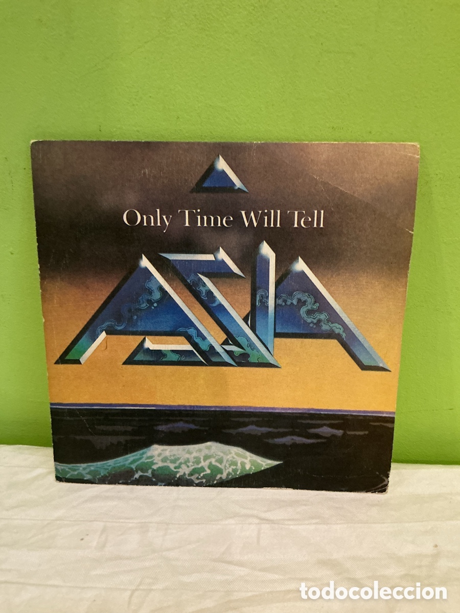 Discos de vinilo: ASIA &ndash; ONLY TIME WILL TELL &ndash; SINGLE &ndash; 1982 - Foto 1