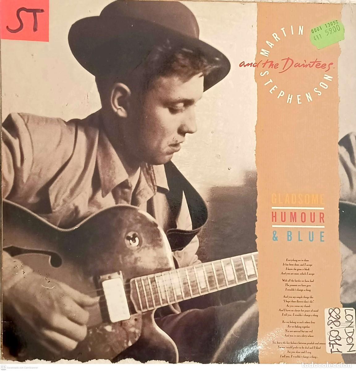 Vinyl-Schallplatten: Martin Stephenson And The Daintees &ndash; Gladsome, Humour & Blue