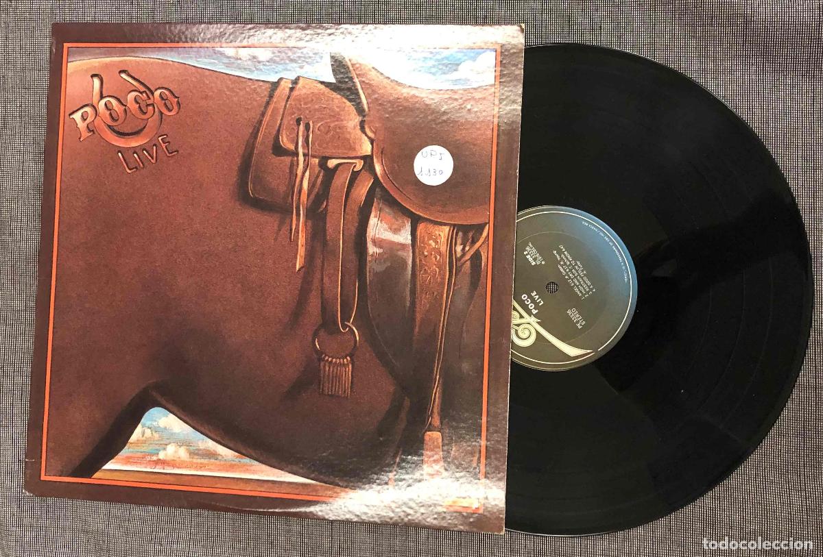 Vinyl records: LP POCO LIVE. CBS 1976