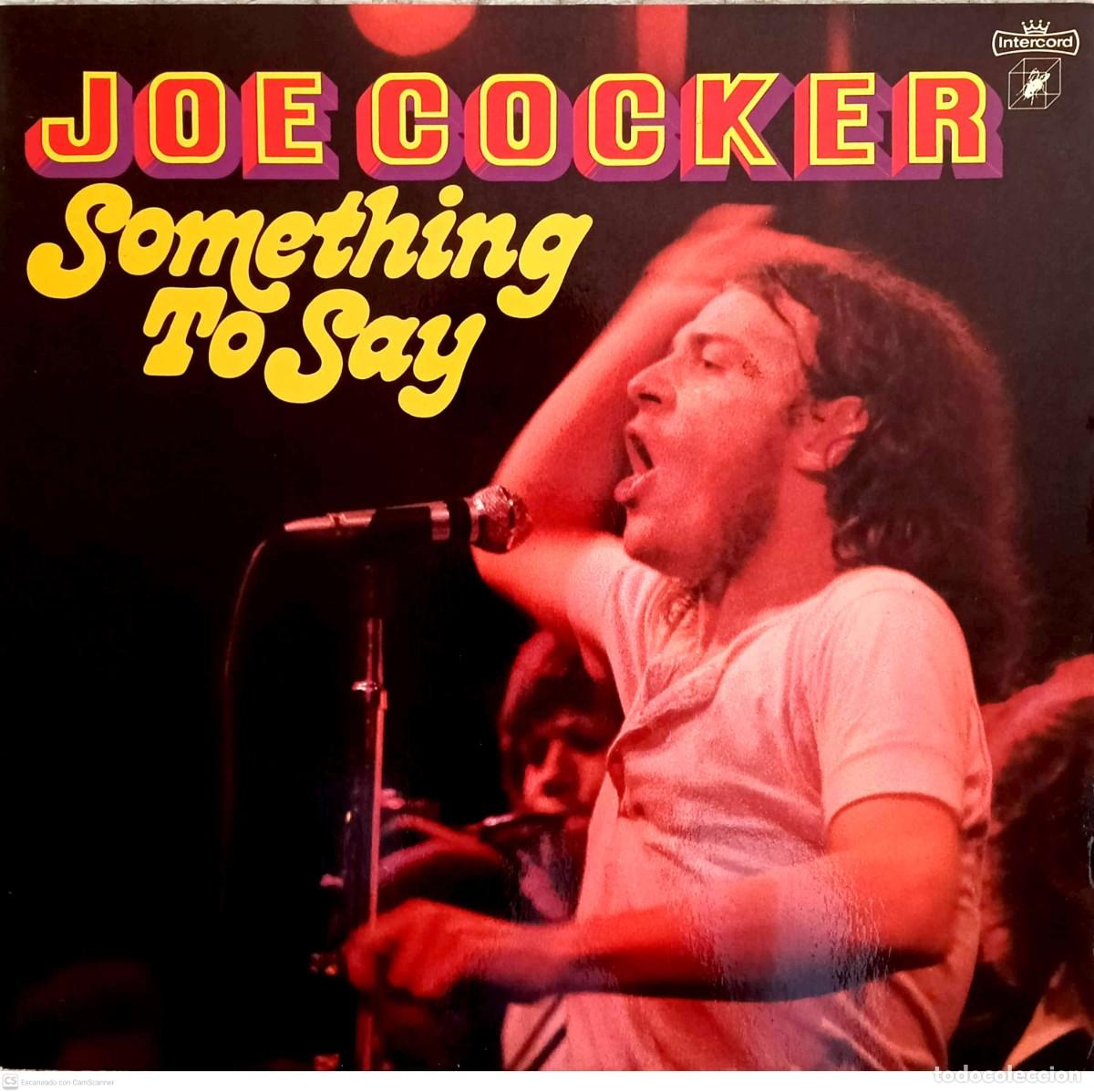 Discos de vinilo: Joe Cocker &ndash; Something To Say - Foto 1