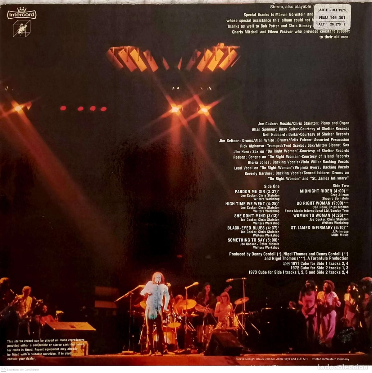 Discos de vinilo: Joe Cocker &ndash; Something To Say - Foto 2