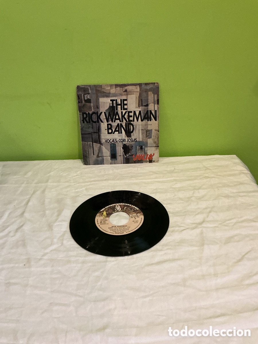 Discos de vinilo: THE RICK WAKEMAN BAND &ndash; JULIA &ndash; SINGLE &ndash; 1981 - Foto 2