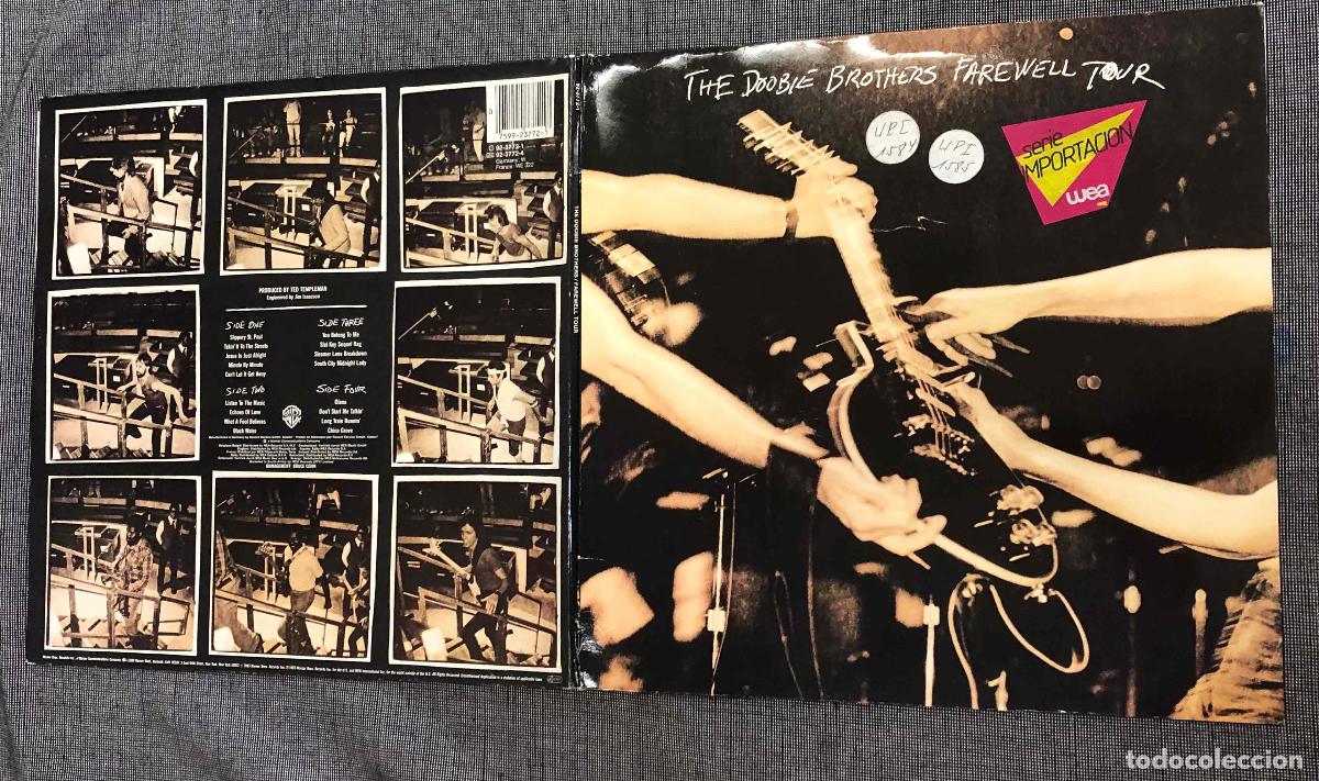 Discos de vinilo: 2 LP THE DOOBLE BROTHERS FAREWELL TOUR. WARNER BROS 1983
