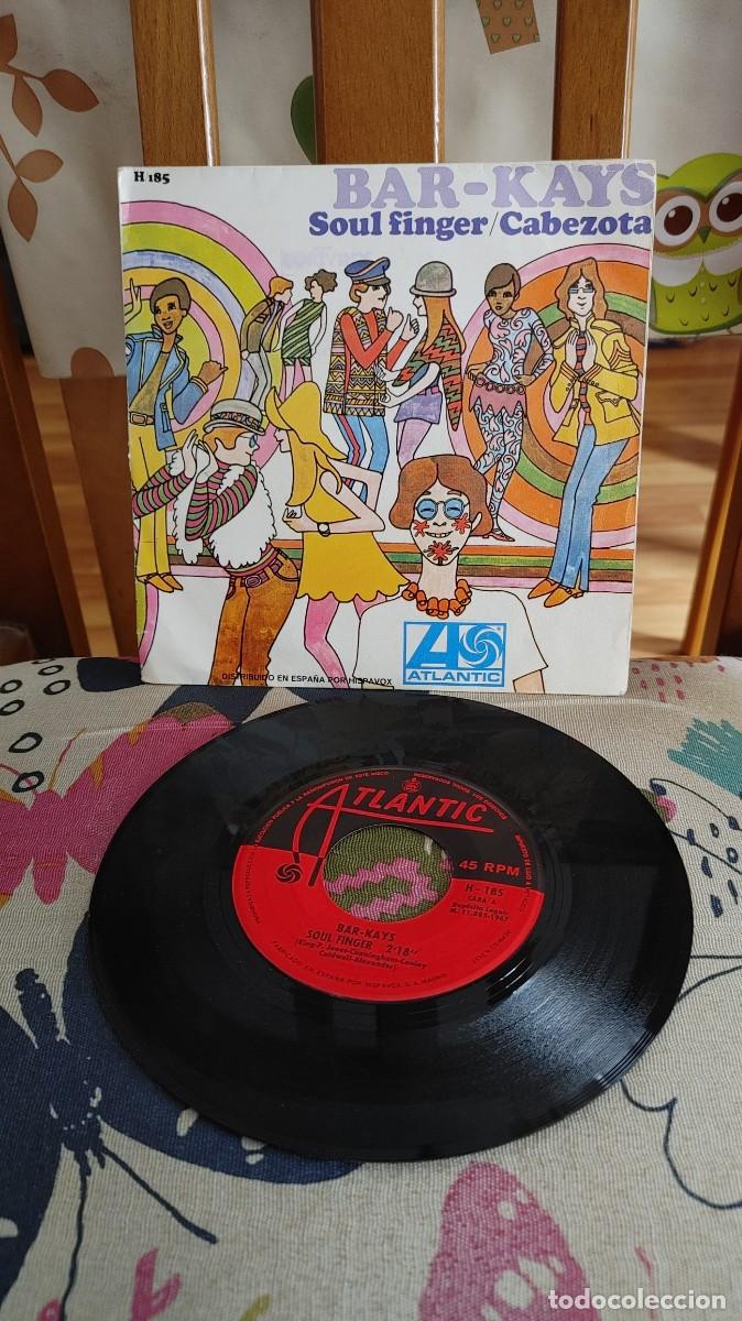Discos de vinilo: BAR KAYS-SINGLE SOUL FINGER - Foto 1