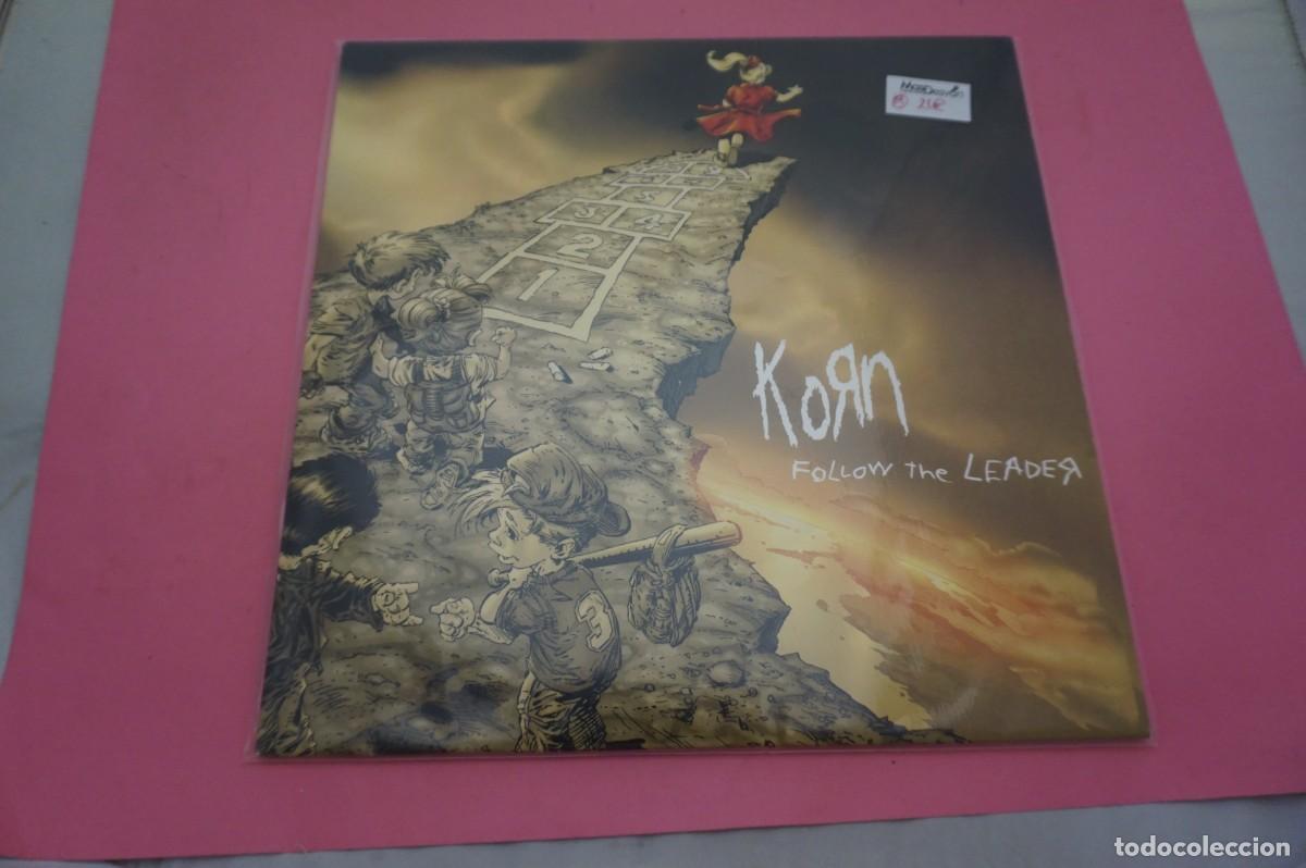 Discos de vinilo: DOBLE LP/ KORN - FOLLOW THE LEADER - VINILO COMO NUEVO
