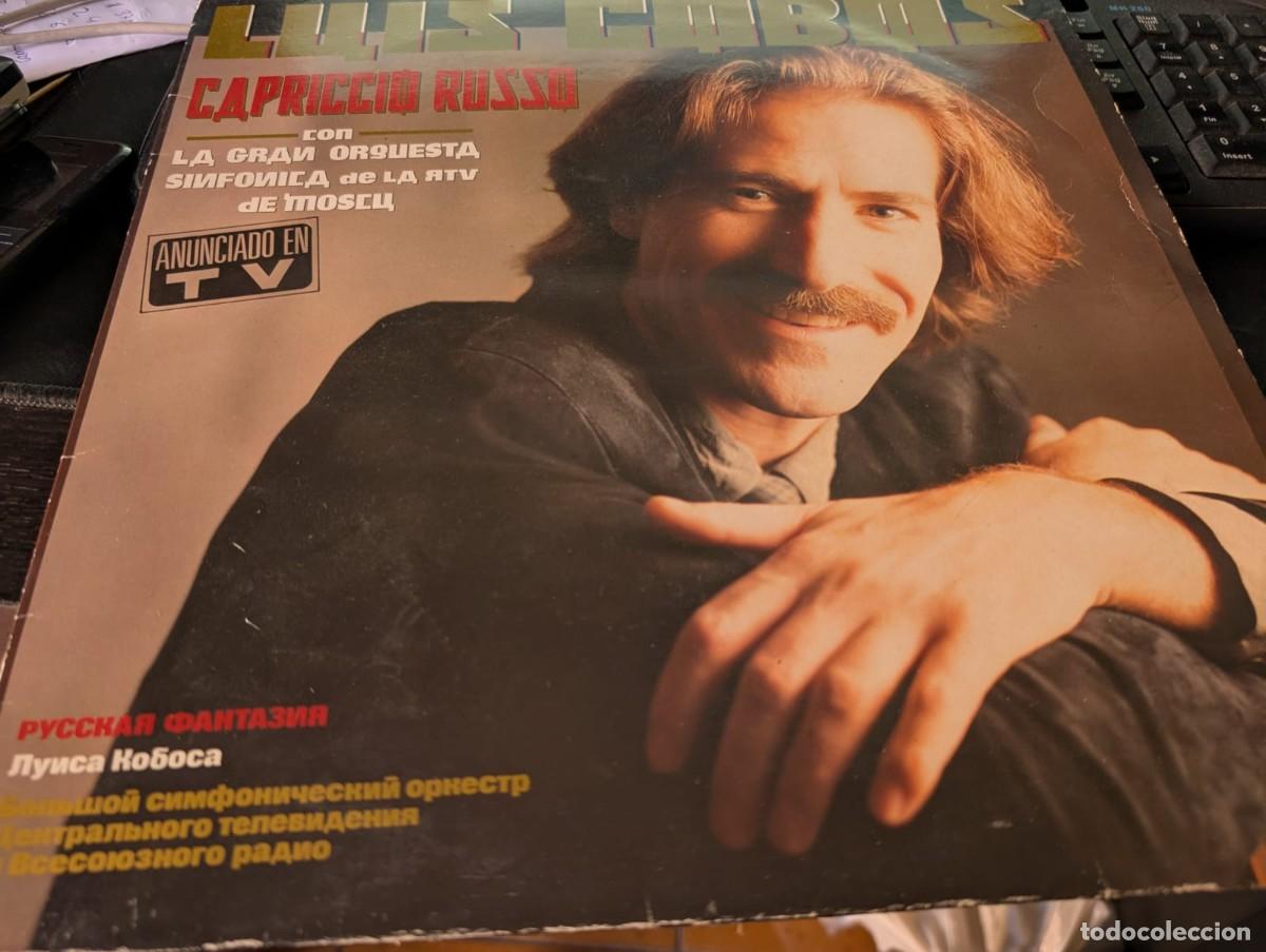 Discos de vinilo: Luis Cobos Capriccio Russo (1986) LP Original