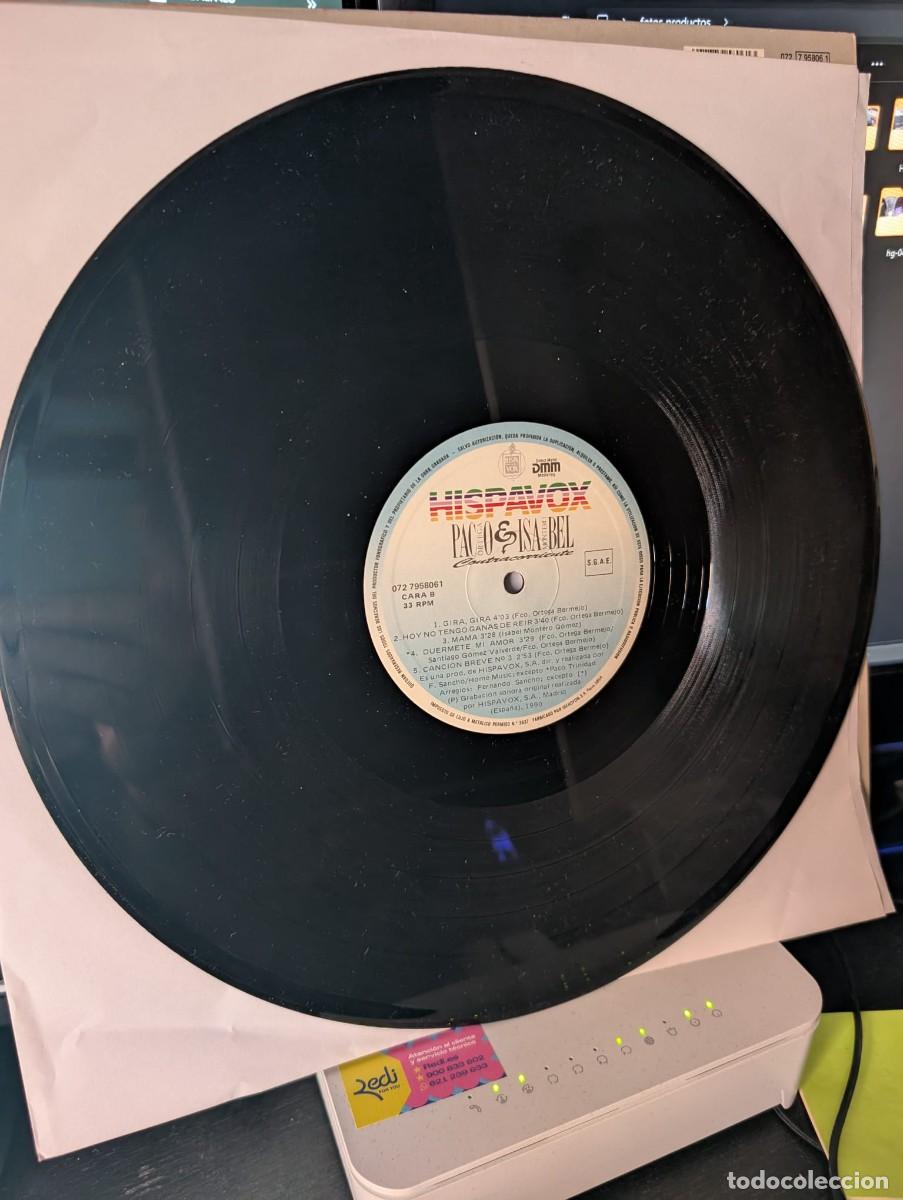 Discos de vinilo: LP Paco Ortega e Isabel Montero Contracorriente - Foto 3