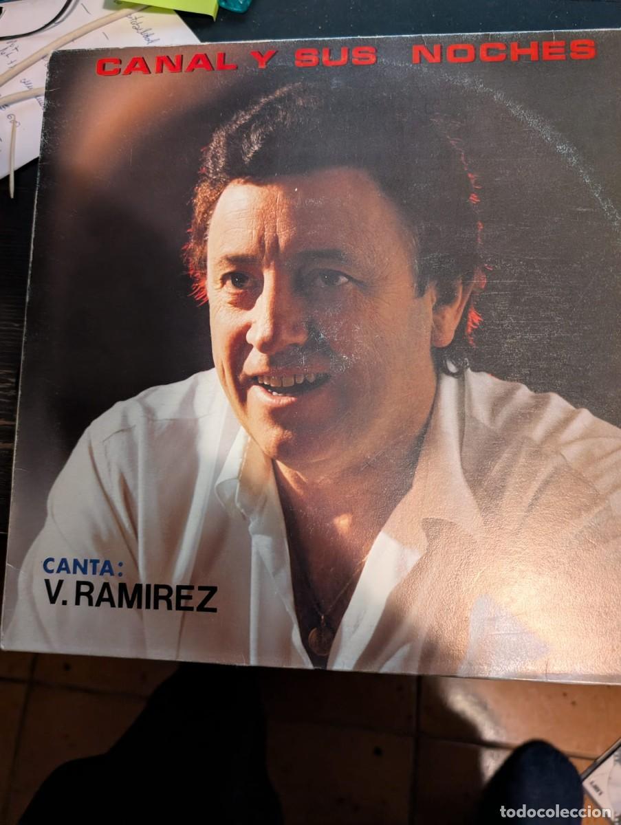 Discos de vinilo: LP Canal y sus Noches canta V. Ram&iacute;rez Vintage