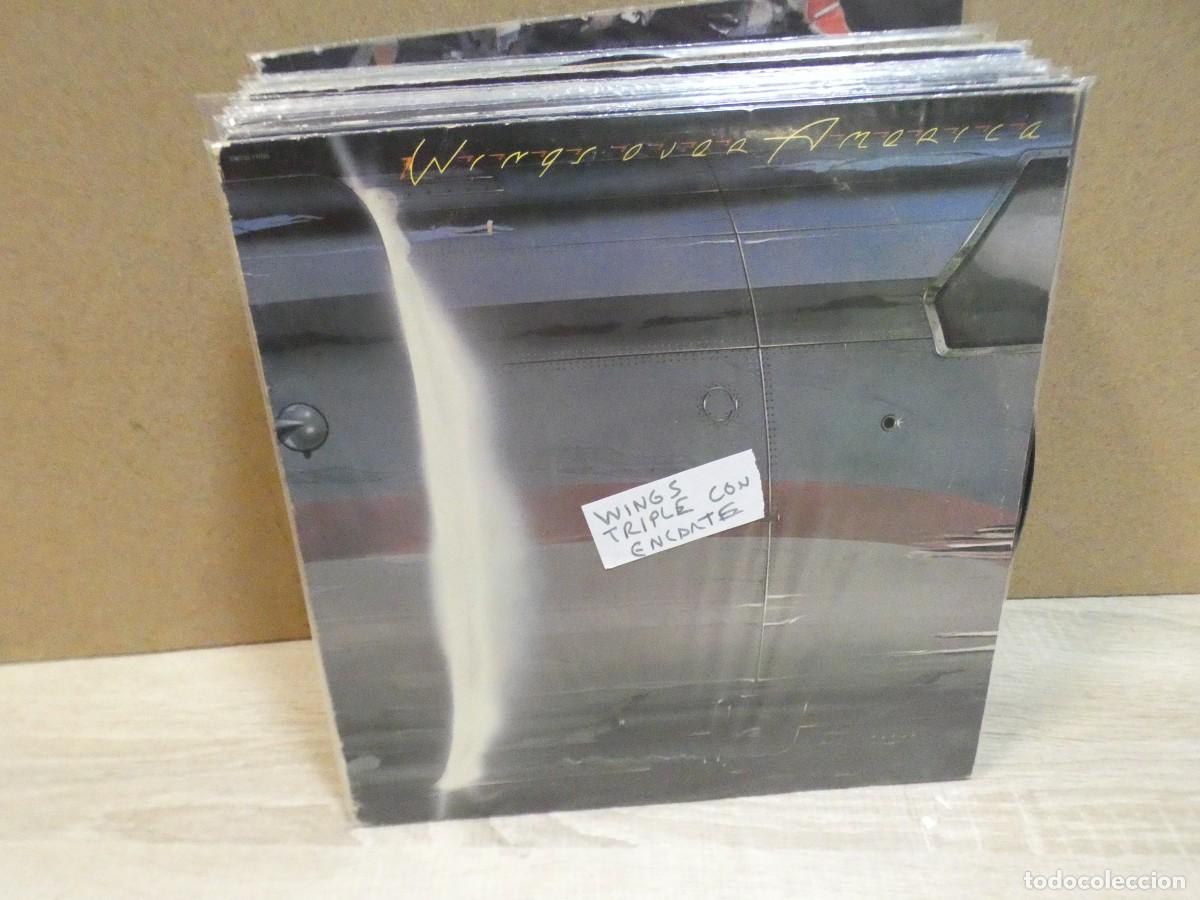 Discos de vinilo: ARKANSAS1980 LOTT791 VINILO BUEN ESTADO WINGS TRIPLE CON ENCARTE