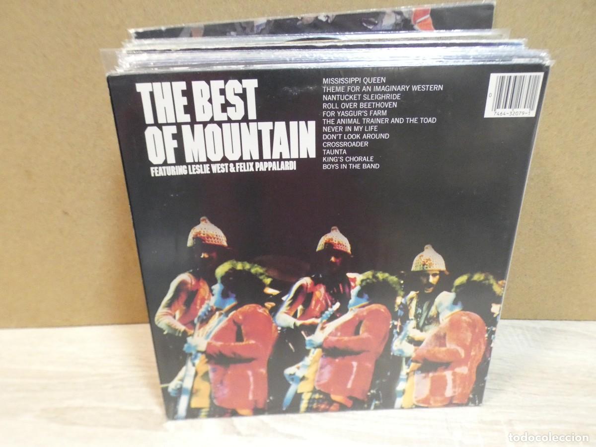 Discos de vinilo: ARKANSAS1980 LOTT791 VINILO BUEN ESTADO THE BEST OF MOUNTAIN
