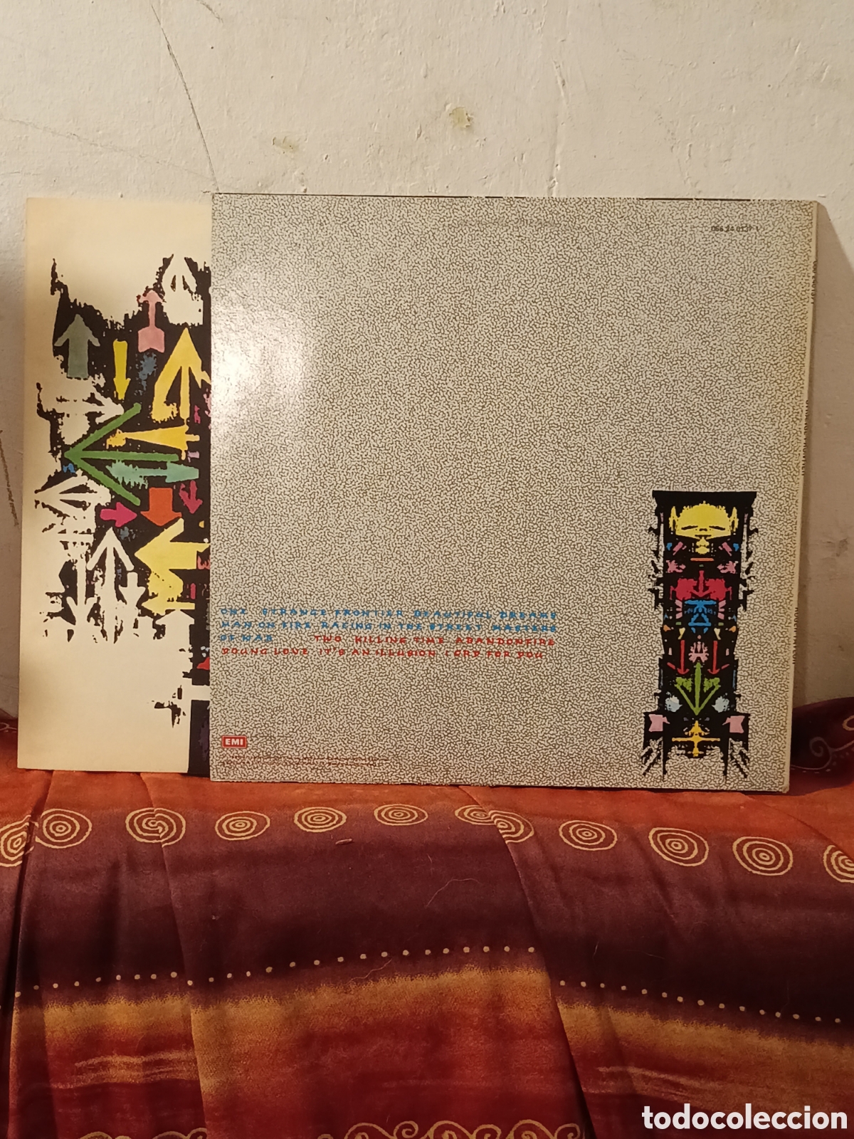 Discos de vinilo: ROGER TAYLOR, STRANGE FRONTIER - Foto 2