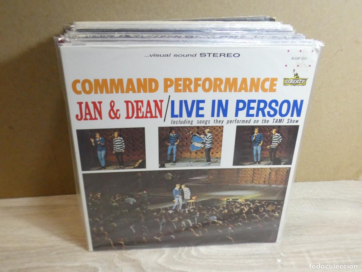 Vinyl records: ARKANSAS1980 PACC790 VINILO BUEN ESTADO JAN & DEAN COMMAND PERFORMANCE