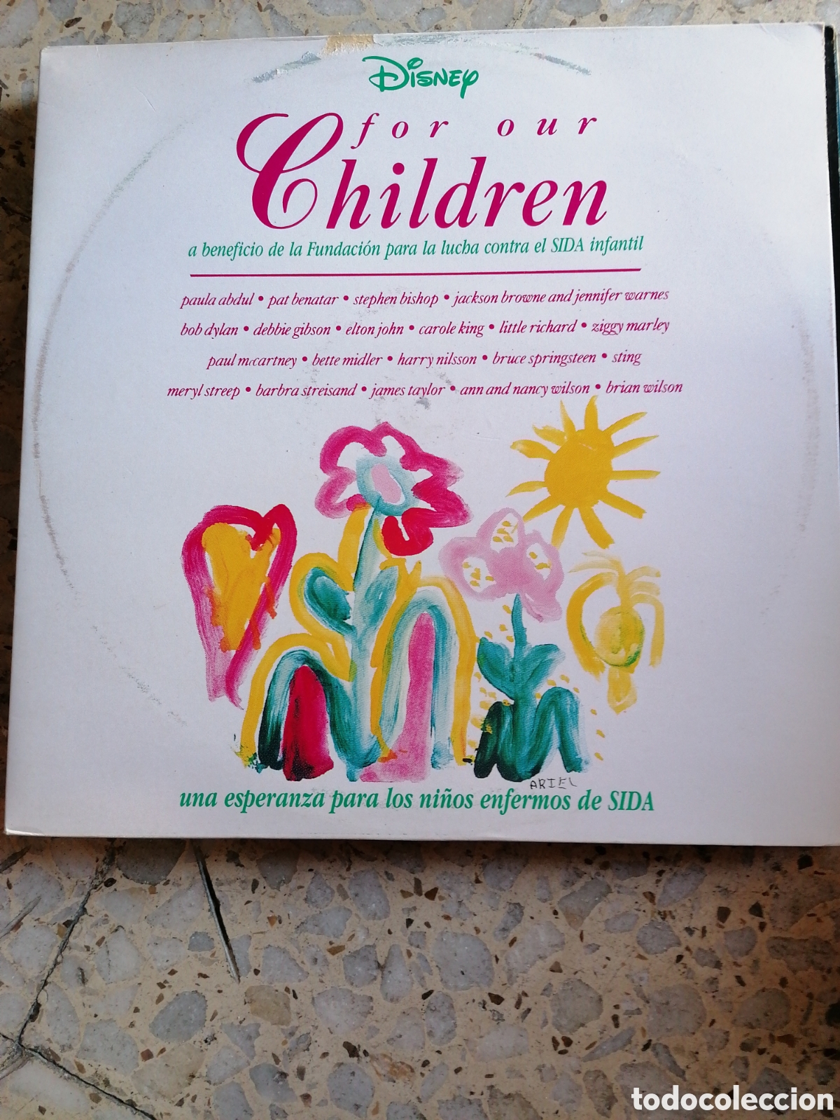 Vinyl-Schallplatten: 2 LP FOR OUR CHILDRES SIDA INFANTIL 1991 ESPA&Ntilde;A DISCOS EX PORTADA DOBLE