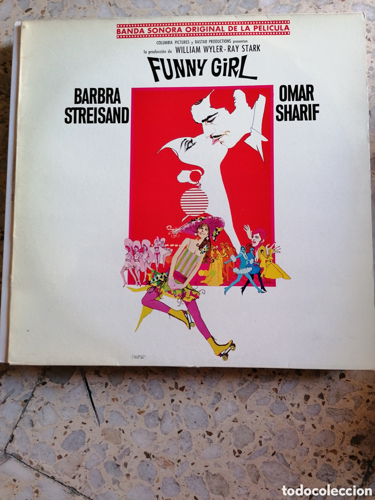Vinyl-Schallplatten: LP FUNNY GIRL BSO 1981 ESPA&Ntilde;A EX