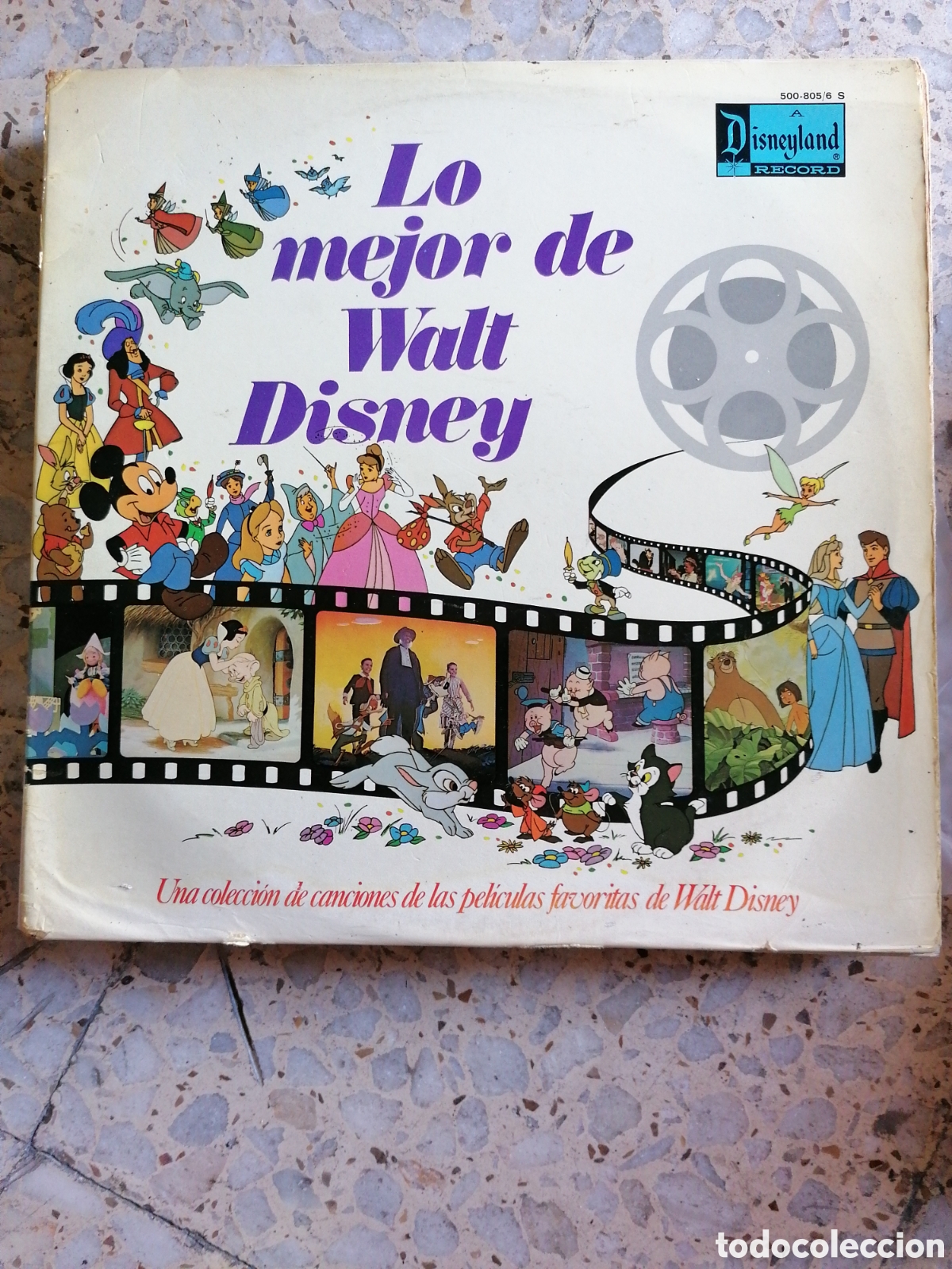 Vinyl-Schallplatten: 2 LP LO MEJOR DE WALT DISNEY 1976 ESPA&Ntilde;A PORTADA DOBLE