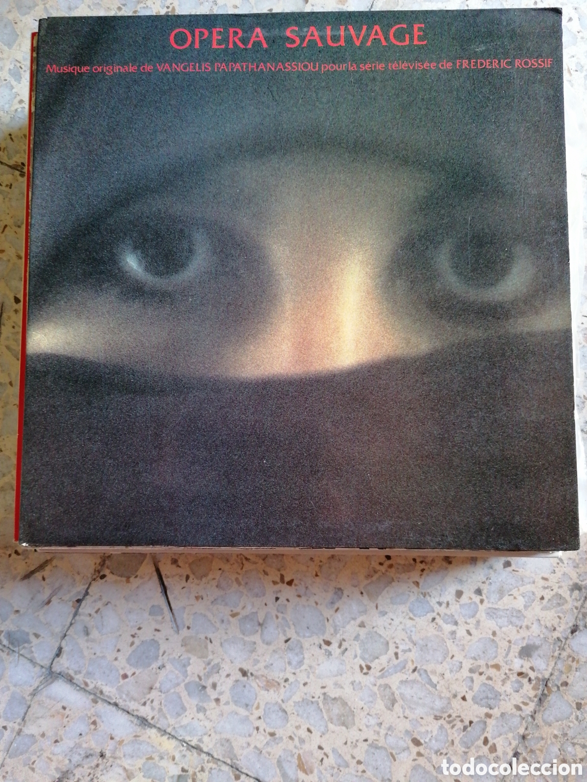 Disques de vinyle: LP OPERA SAUVAGE VANGELIS BSO 1980 ESPA&Ntilde;A PORTADA DOBLE