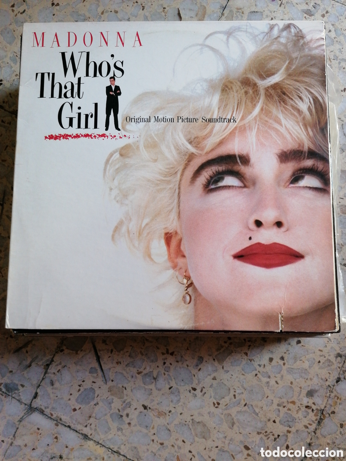 Vinyl records: LP WHO&acute;S THAT GIRL MADONNA BSO 1987 USA
