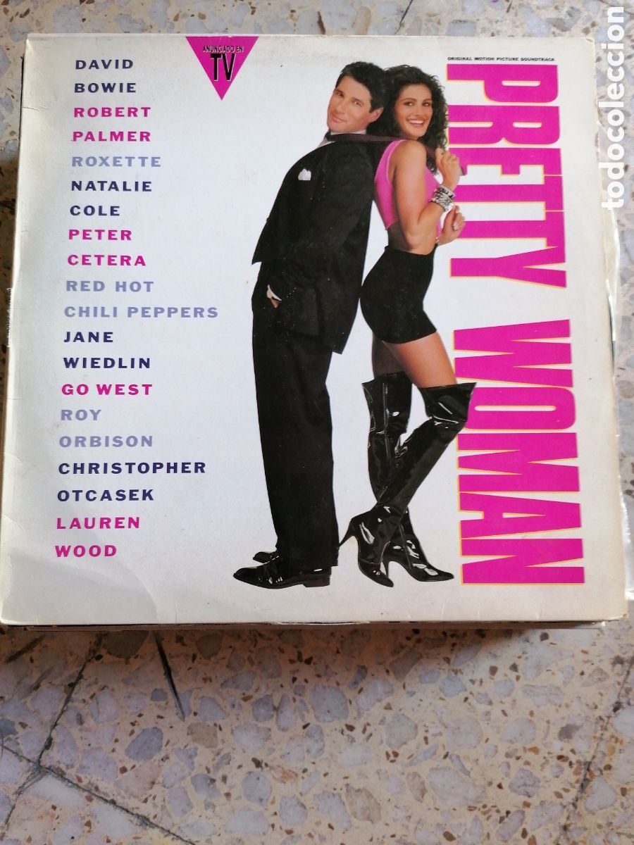 Vinyl records: LP PRETTY WOMAN BSO 1990 ESPA&Ntilde;A