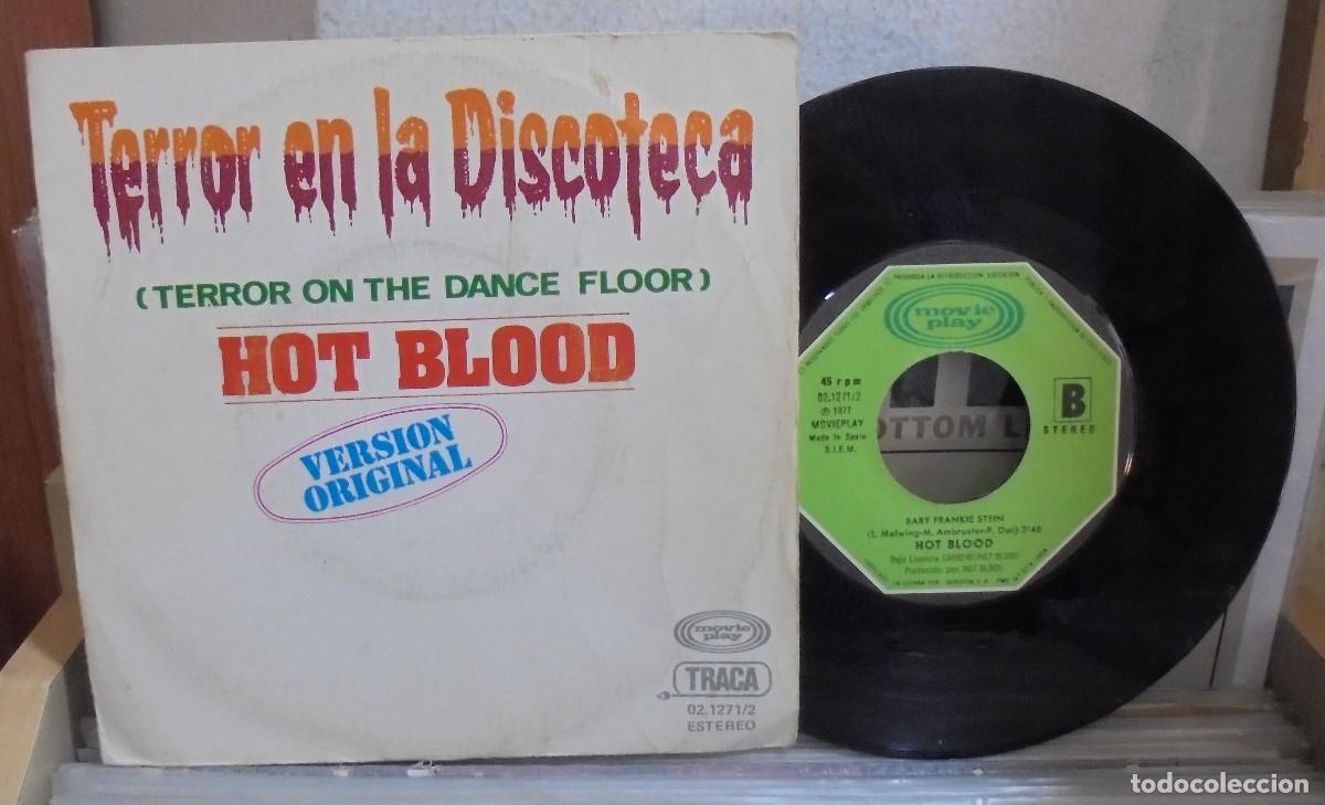 Discos de vinilo: Hot blood. Movieplay 1977 -- Single