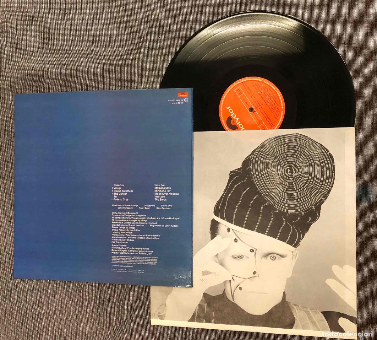 Discos de vinilo: LP VISAGE. POLYDOR 1980 - Foto 2