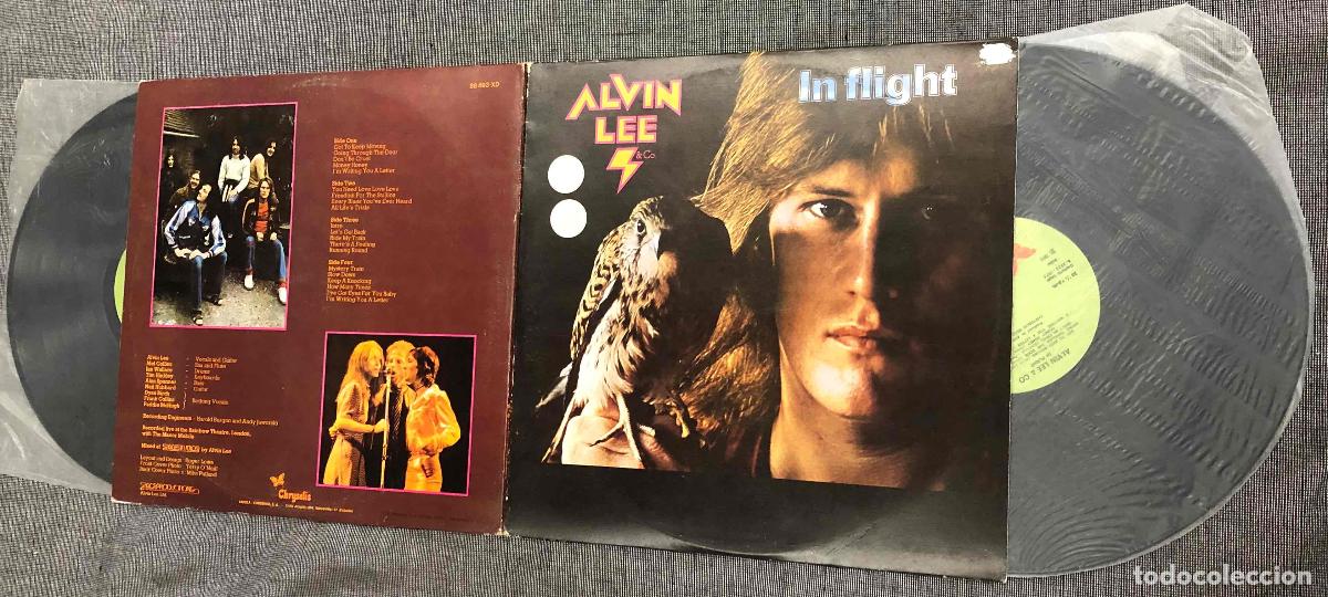 Discos de vinilo: 2 LP ALVIN LEE & CO. IN FLIGHT. CHRYSALIS 1975