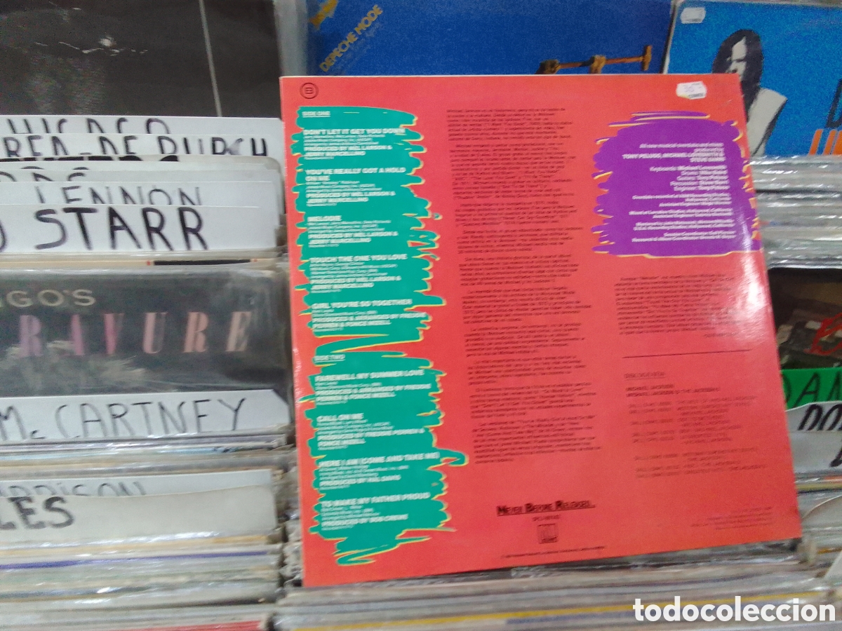 Discos de vinilo: Michael Jackson, farewell my summer love - Foto 2
