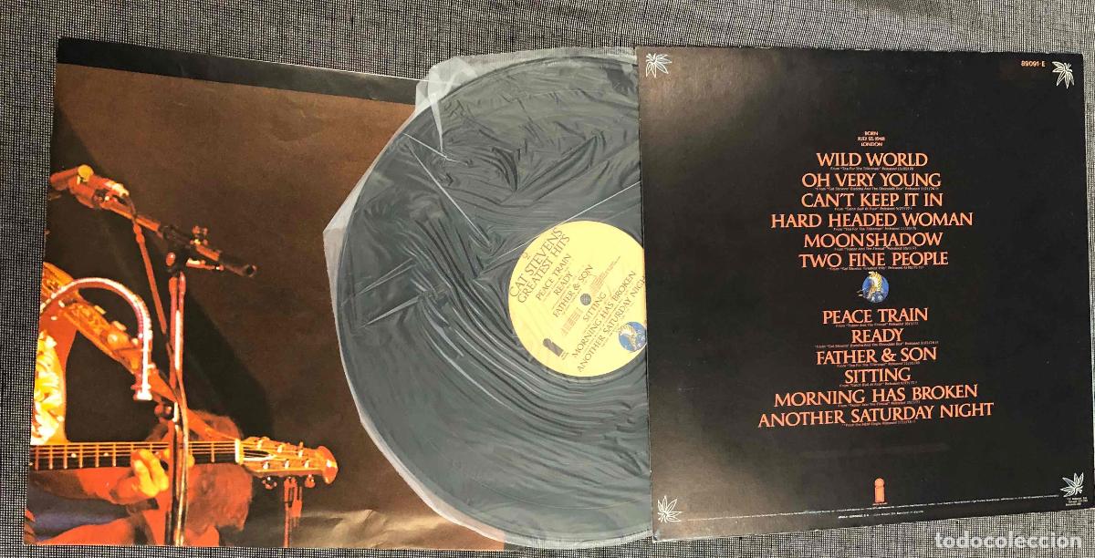 Discos de vinilo: LP CAT STEVENS GREATEST HITS. ARIOLA 1975 - Foto 2