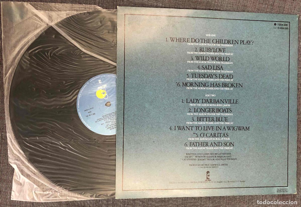 Discos de vinilo: LP CAT STEVENS MORNING HAS BROKEN. ARIOLA 1981 - Foto 2