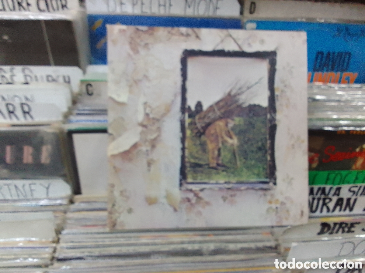 Dischi in vinile: Led zeppelin,4 le&ntilde;ador,Ed 2 discos