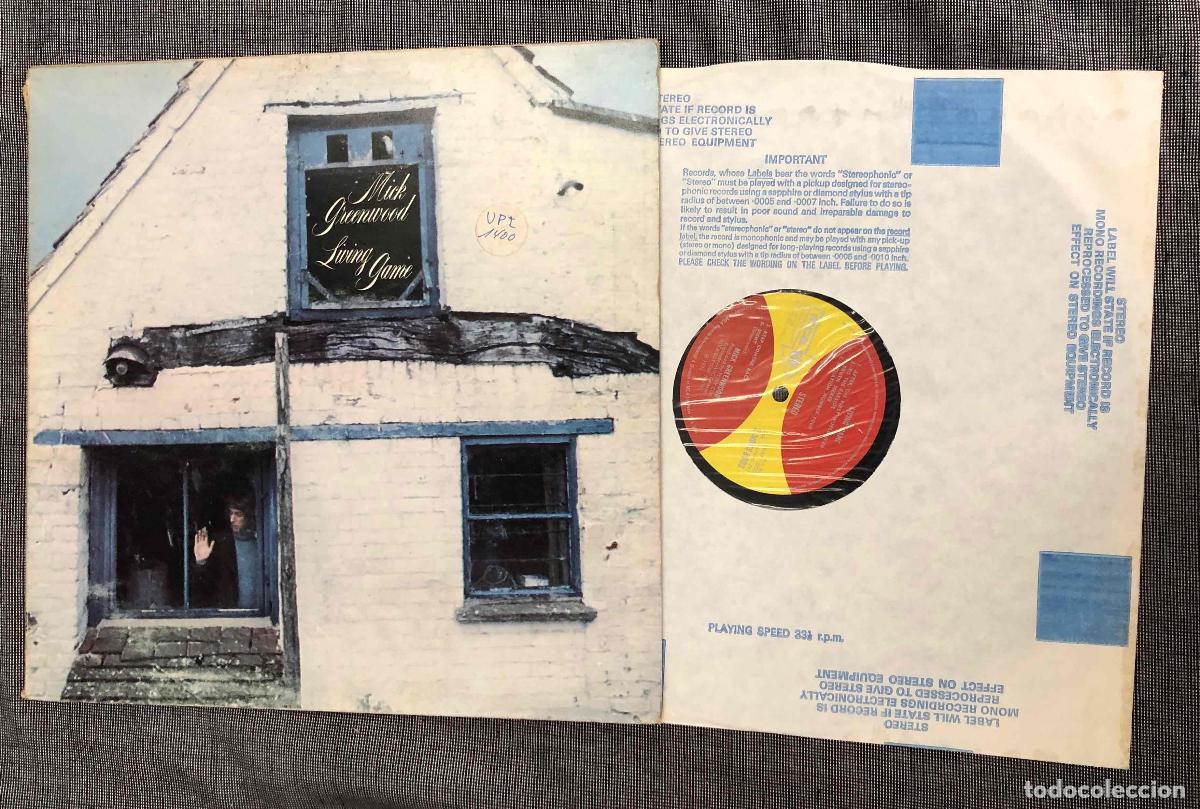 Discos de vinilo: LP MICK GREENWOD LIVING GAME. MCA RECORDS
