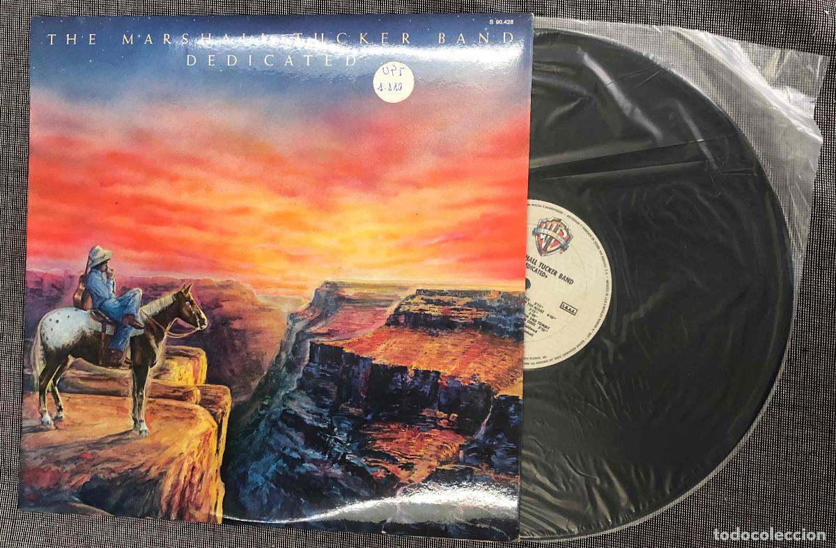 Discos de vinilo: LP THE MARSHALL TUCKER BAND DEDICATED. WARNER BROS 1981