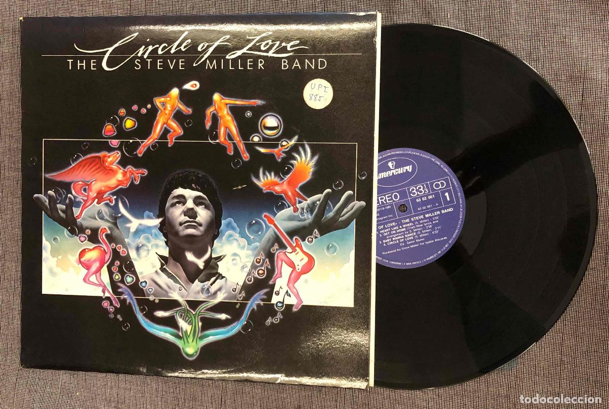 Discos de vinilo: LP THE STEVE MILLER BAND CIRCLE OF LOVE. MERCURY 1981