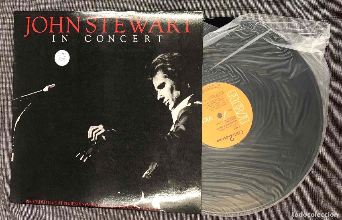 Disques de vinyle: LP JOHN STEWART IN CONCERT. RCA 1980